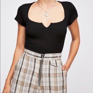 Notch Your Girl Top in Black